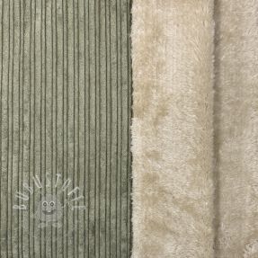 Cord Cofur fleece camo green