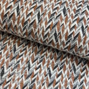 STRICKSTOFF jacquard Comfilia Irregular Herringbone