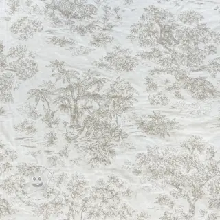 Dekostoff jacquard MACASSAR alover lin