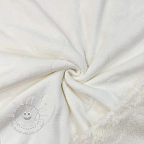 Nicky stoff TEDDY Hearts off white