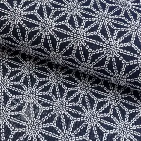 Dekostoff jacquard Bong marine