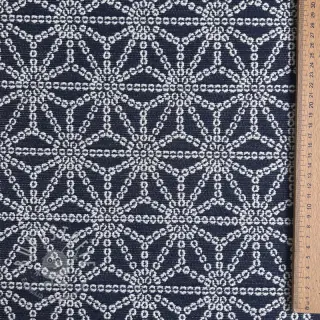 Dekostoff jacquard Bong marine
