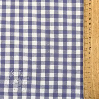 Baumwollstoff Check lavender