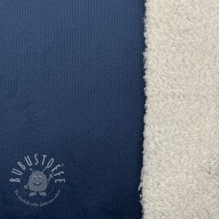 Nicky stoff TEDDY old blue