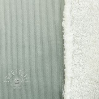 Nicky stoff TEDDY old green