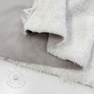 Nicky stoff TEDDY light grey