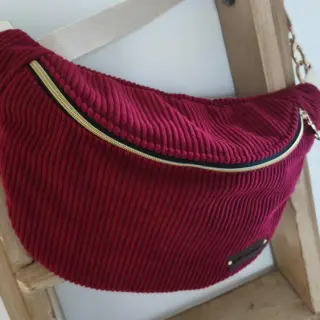 Cord HUGGY vermillon