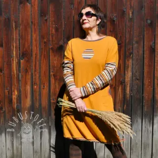 Sweatstoff PREMIUM dark camel