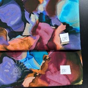 Stoffreste Sommersweat digital print 0320