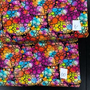 Stoffreste Sommersweat digital print 0333