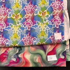 Stoffreste Jersey VISCOSE LYCRA 147