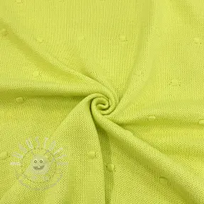 Strickstoff BIG KNIT DOT bright green
