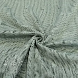 Strickstoff BIG KNIT DOT old green
