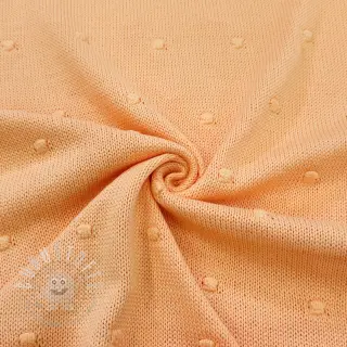 Strickstoff BIG KNIT DOT peach