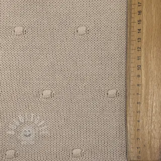 Strickstoff BIG KNIT DOT naturals