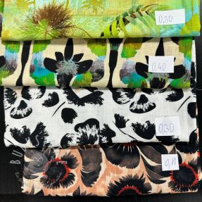 Stoffreste leinen viscose 133