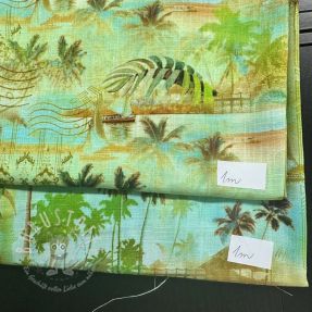 Stoffreste leinen viscose 135