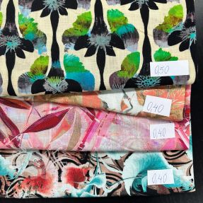 Stoffreste leinen viscose 137