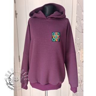 Sweat kuschel JOGGING dark purple