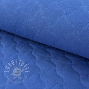 Double gauze/musselin QUILT NOE cobalt