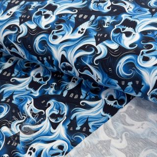 Sweatstoff Spooky design C digital print