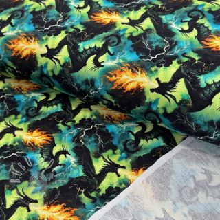 Sweatstoff Dare me design A digital print