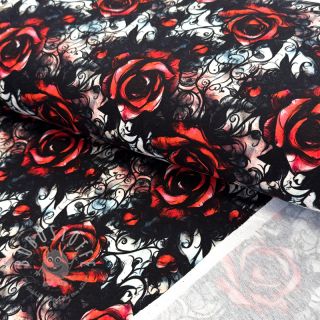 Sweatstoff Pixy design C digital print