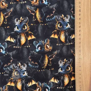 Sweatstoff Eyes on you design C digital print