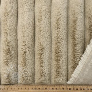 Kunstfell Barracuda beige