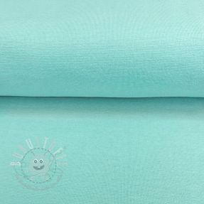 Baumwoll Bündchenstoff glatt ice blue 70