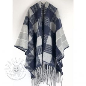 Poncho PRATO boiled wool design G