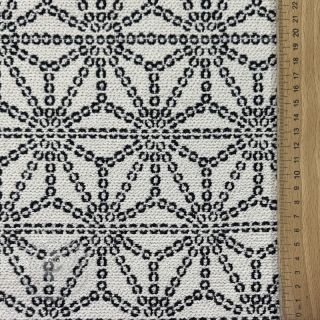 Dekostoff jacquard Bong ecru