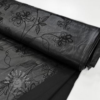 Bekleidungskunstleder Flowers design B