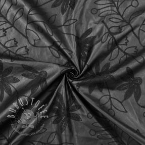 Bekleidungskunstleder Flowers design C