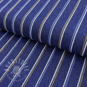 JEANS DENIM Stripes indigo