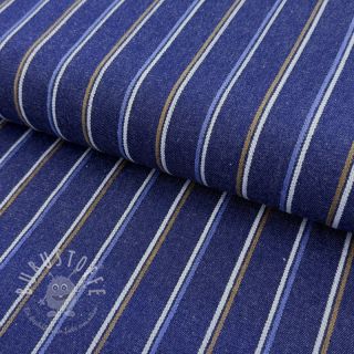 JEANS DENIM Stripes indigo