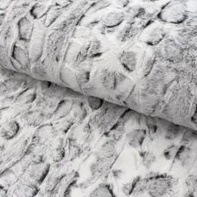 Kunstfell Animal skin black