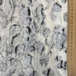 Kunstfell Animal skin black