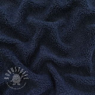 Mantelstoff TEDDY navy