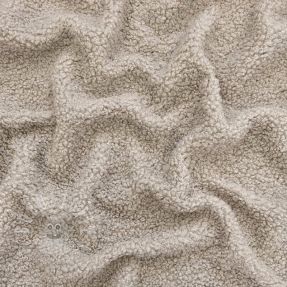 Mantelstoff TEDDY beige