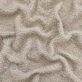 Mantelstoff TEDDY beige