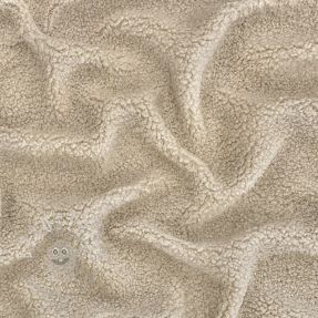 Mantelstoff TEDDY light sand