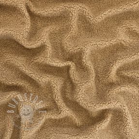 Mantelstoff TEDDY camel