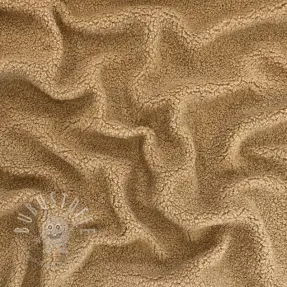 Mantelstoff TEDDY camel