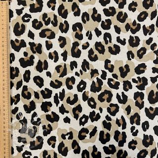 Dekostoff Linenlook Animal skin natural