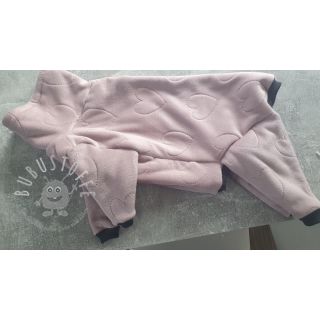 Nicky stoff TEDDY Hearts old pink