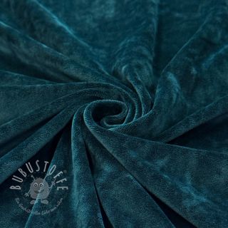 Samt VELVET STRETCH petrol