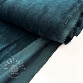 Samt VELVET STRETCH petrol