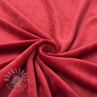 Samt VELVET STRETCH red