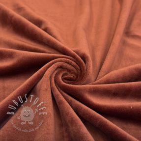 Samt VELVET STRETCH brick